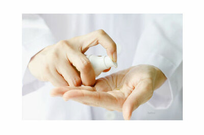 Fles met Serum Pompje