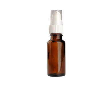 Fles 20ml met Serum Pompje / Dispenser