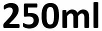 250ml Flessen
