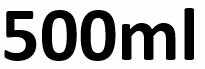 500ml Flessen