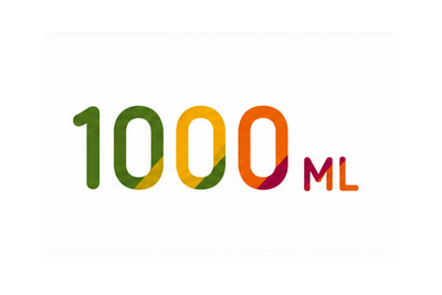 1000ml flessen