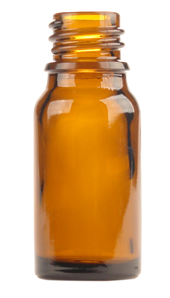 amber bruin glazen 10ml flesje