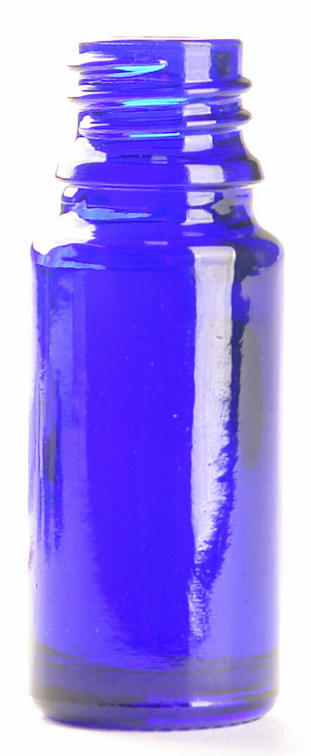 blauw glas 10ml druppelflesje
