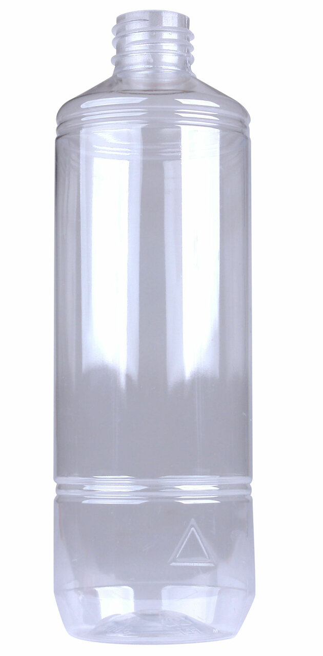 PET Fles / Medicijnfles 500ml Helder Cylindric 28/410