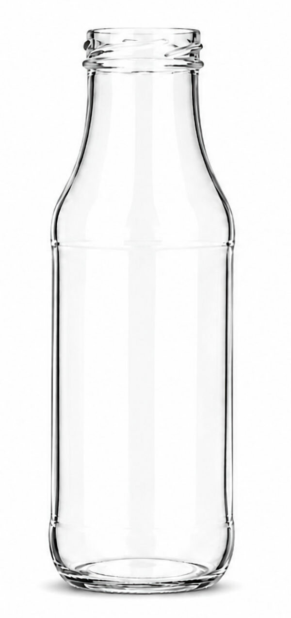 250 ml glazen sapfles met goud TO43 Twist-Off deksel