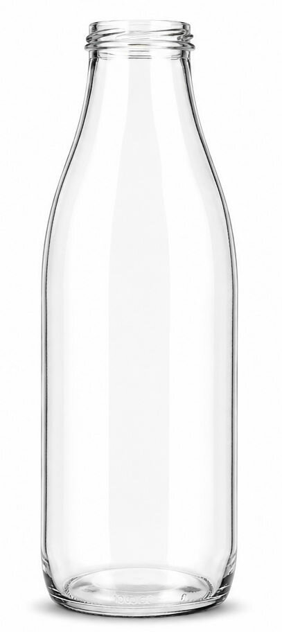 sapfles / zuivelfles / sausfles 1000ml zonder  deksel