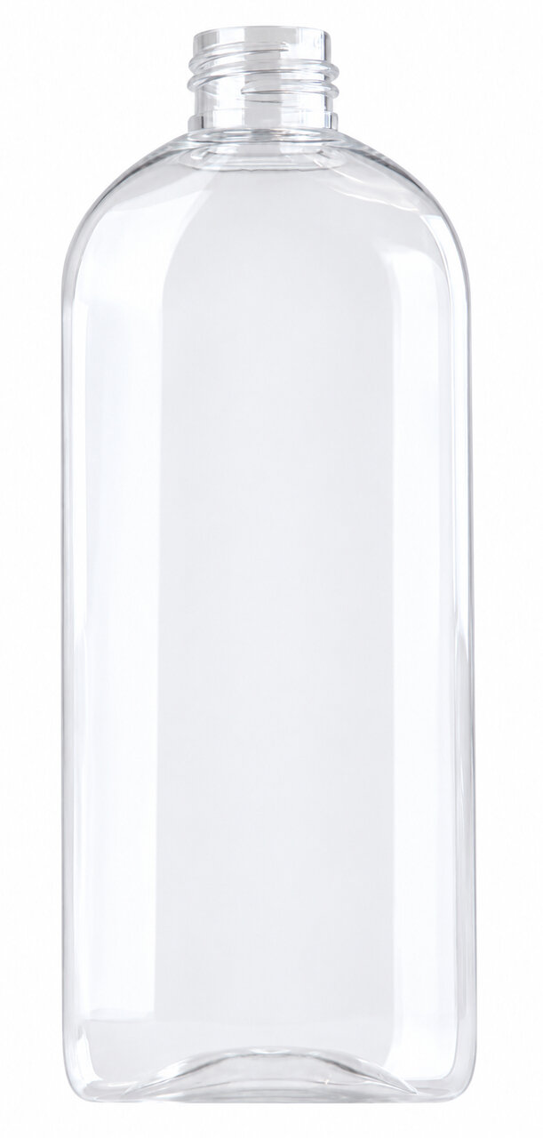 shampoofles / knijpfles 250ml ovaal zonder dop  