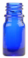kobalt blauw glazen 5ml flesje