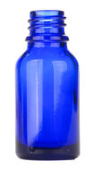 kobalt blauw glazen 15ml flesje