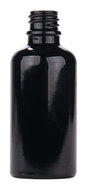 flesje van zwart glas