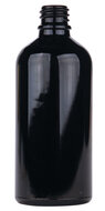 zwart glazen 100ml flessen