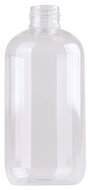 Boston Tall Round Knijpfles / Shampoo Fles 250ml Transparant 24/410