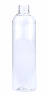 Boston Tall Round Knijpfles / Shampoo Fles 250ml Transparant 24/410
