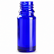 blauw druppelflesje 10ml 