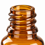 hals bruin glazen druppelflesje 30 ml