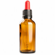 pipetfles 50ml met rood/zwart pipet