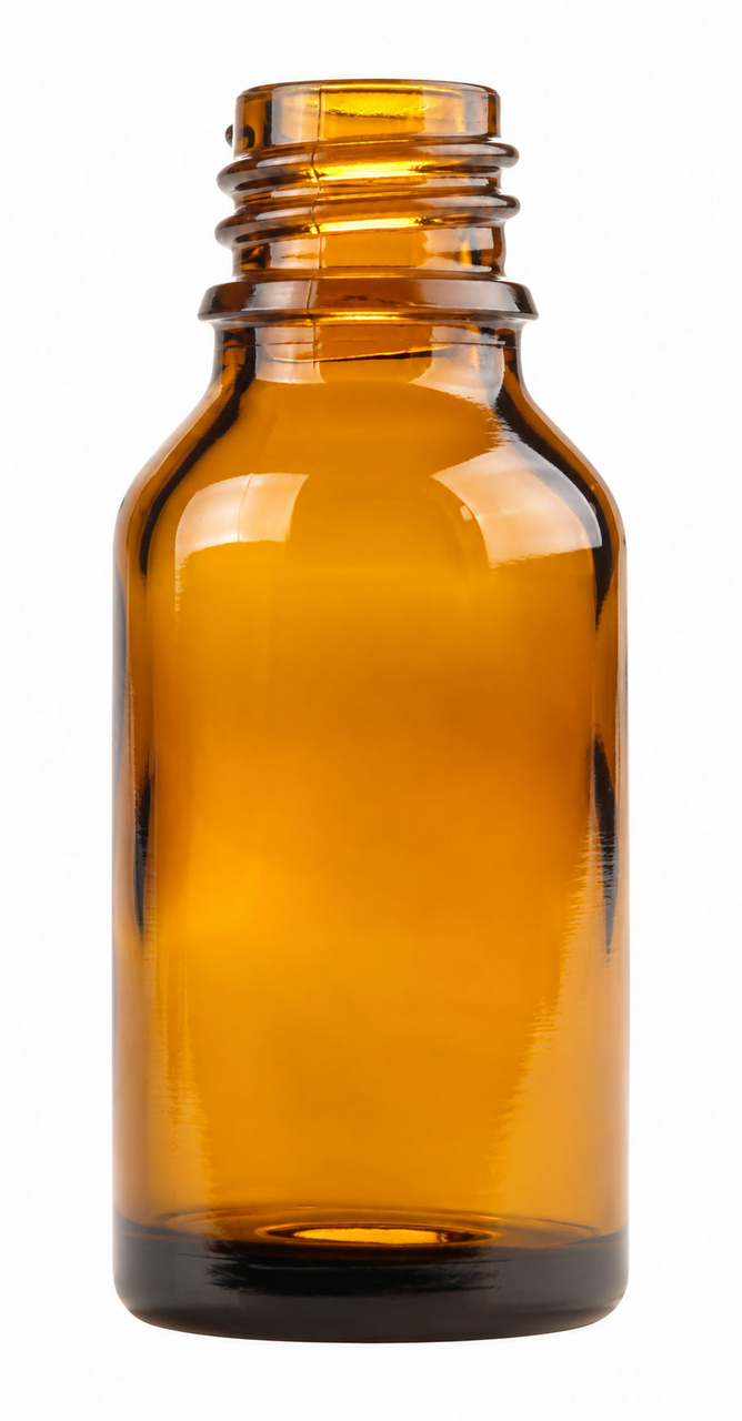 glazen 15ml flesje