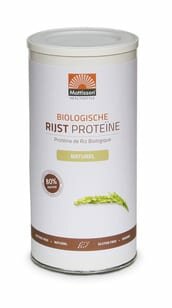 Mattisson Biologische Rijst Prote&iuml;ne Naturel Vegan