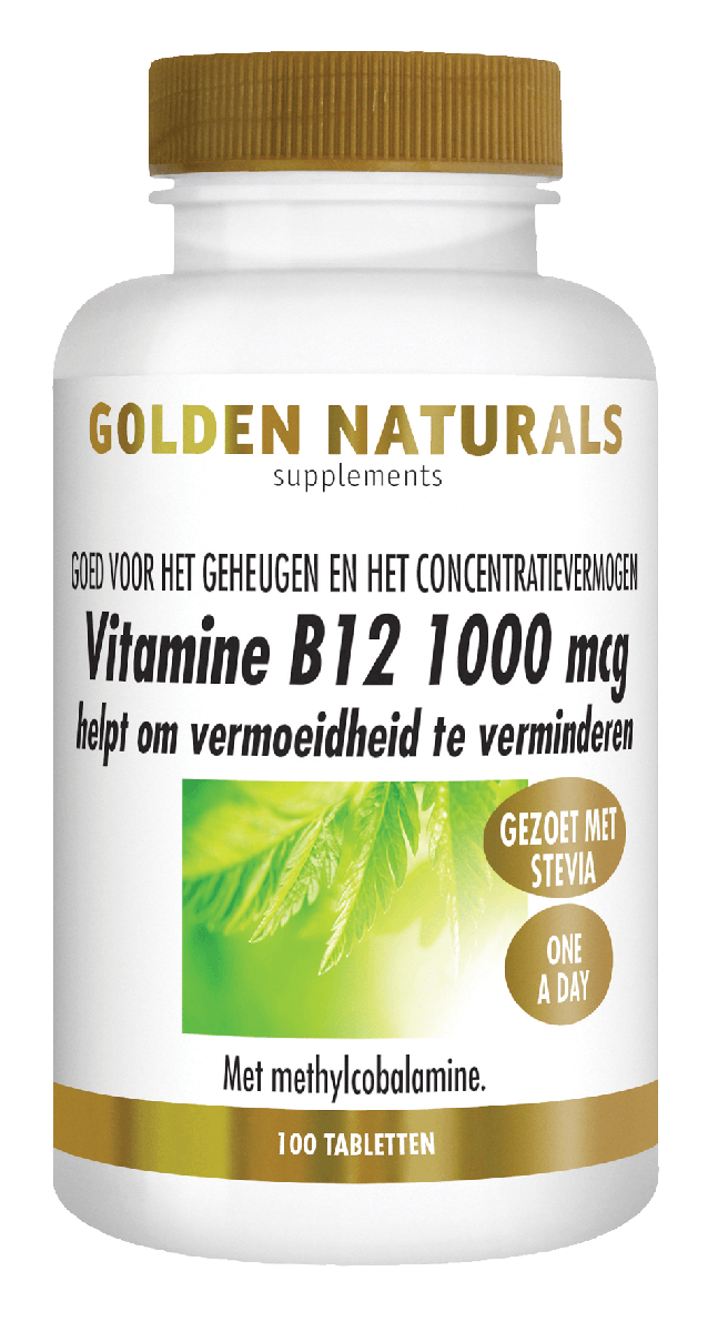 Golden Naturals Vitamin B12 1000mcg 100st