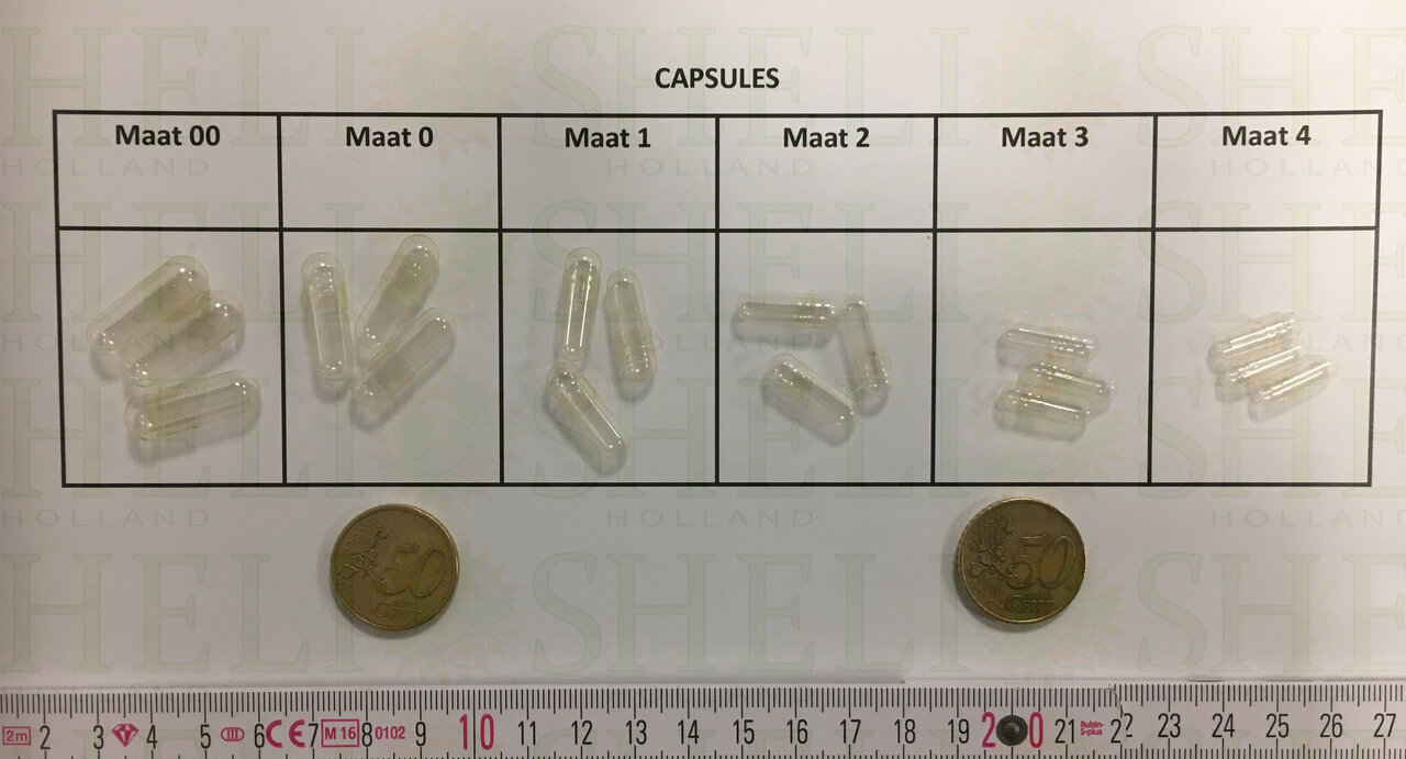 Lege Capsules maat 2 - 100 stuks