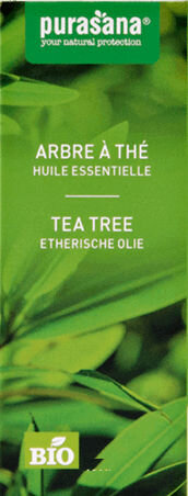 Tea Tree BIO etherische olie Purasana 30ml