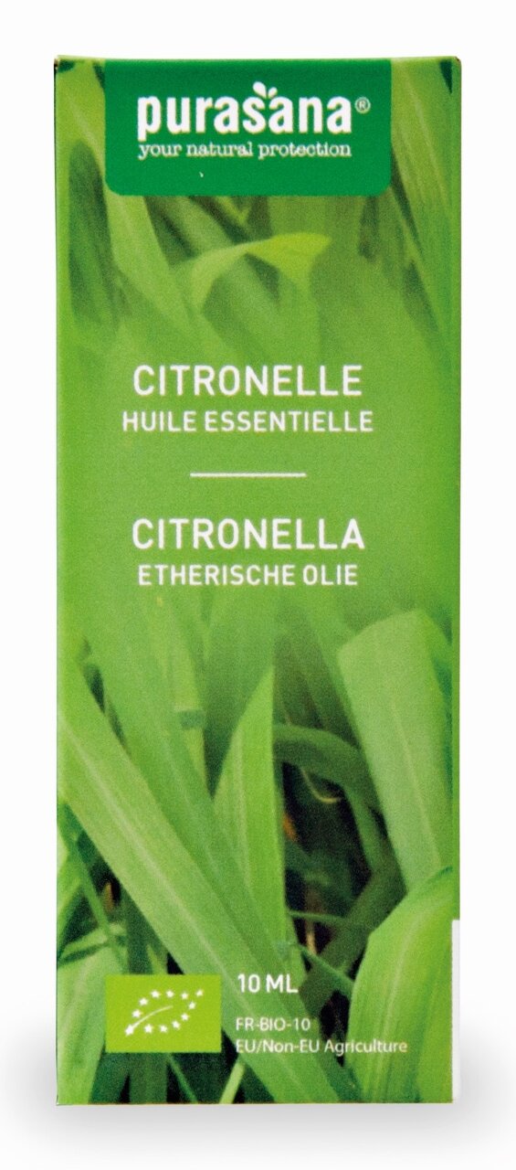 Citronella Organic essential oil Purasana