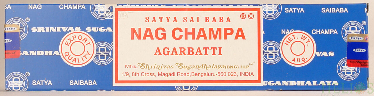 Wierook Sai Baba Nag Champa 40gram