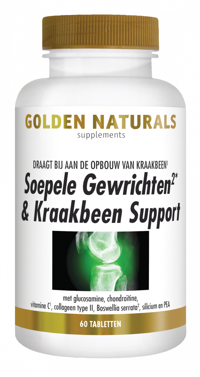 Golden Naturals Soepele Gewrichten &amp; Kraakbeen Support&nbsp;