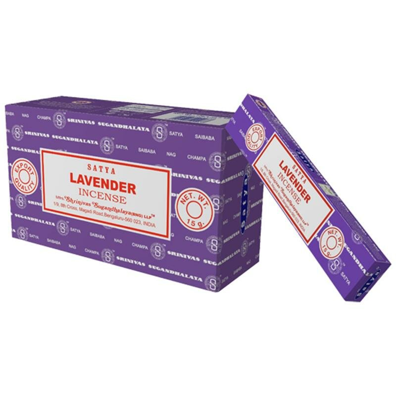 Wierook Satya Lavendel grootverpakking 12x15gram 