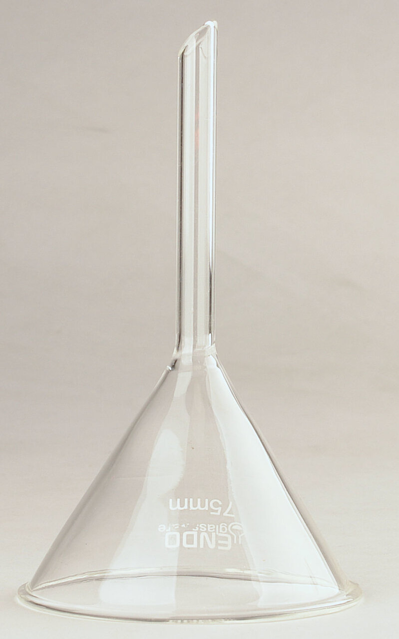 Trechter Glas  75mm