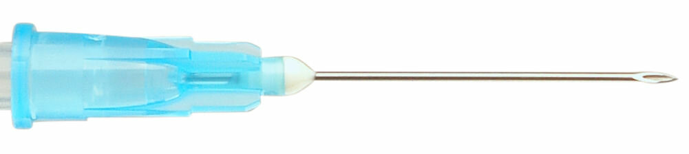 Injectienaald blauw 23g  0,6x25mm