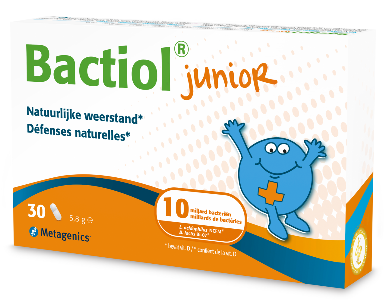Metagenics Bactiol Junior 30 vegeterisch capsules