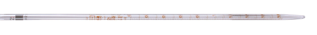 Maatpipet 2 ml glas