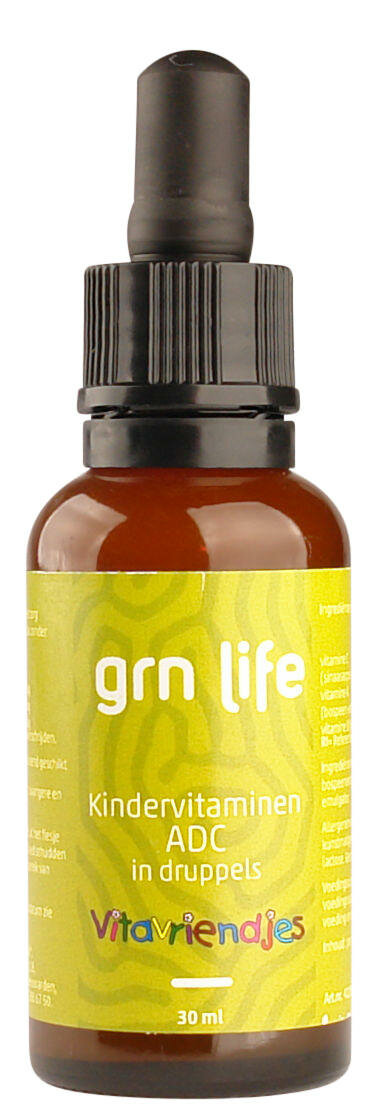 GRN LIFE Natuurlijke Kindervitaminen ADC