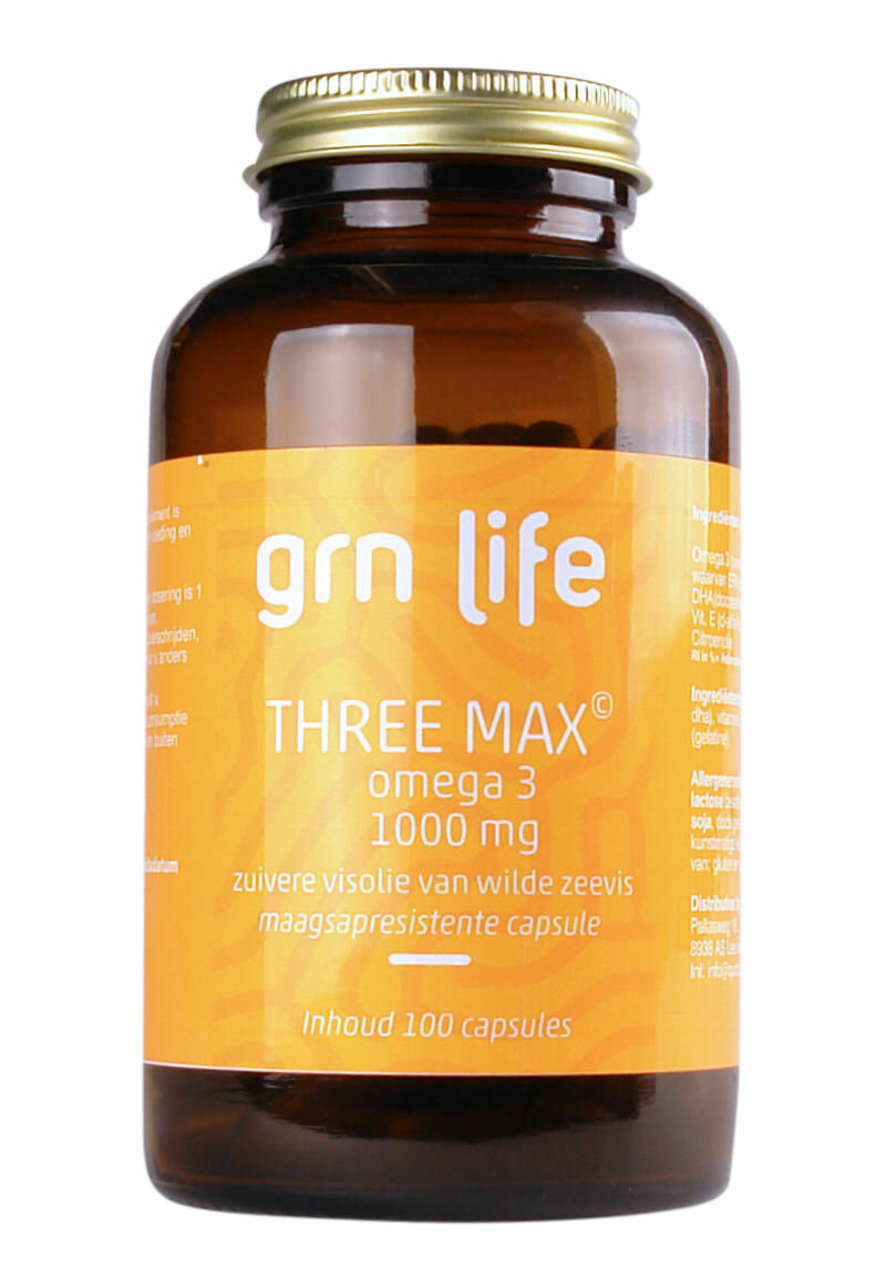 GRN LIFE Three Max Omega 3 1000mg