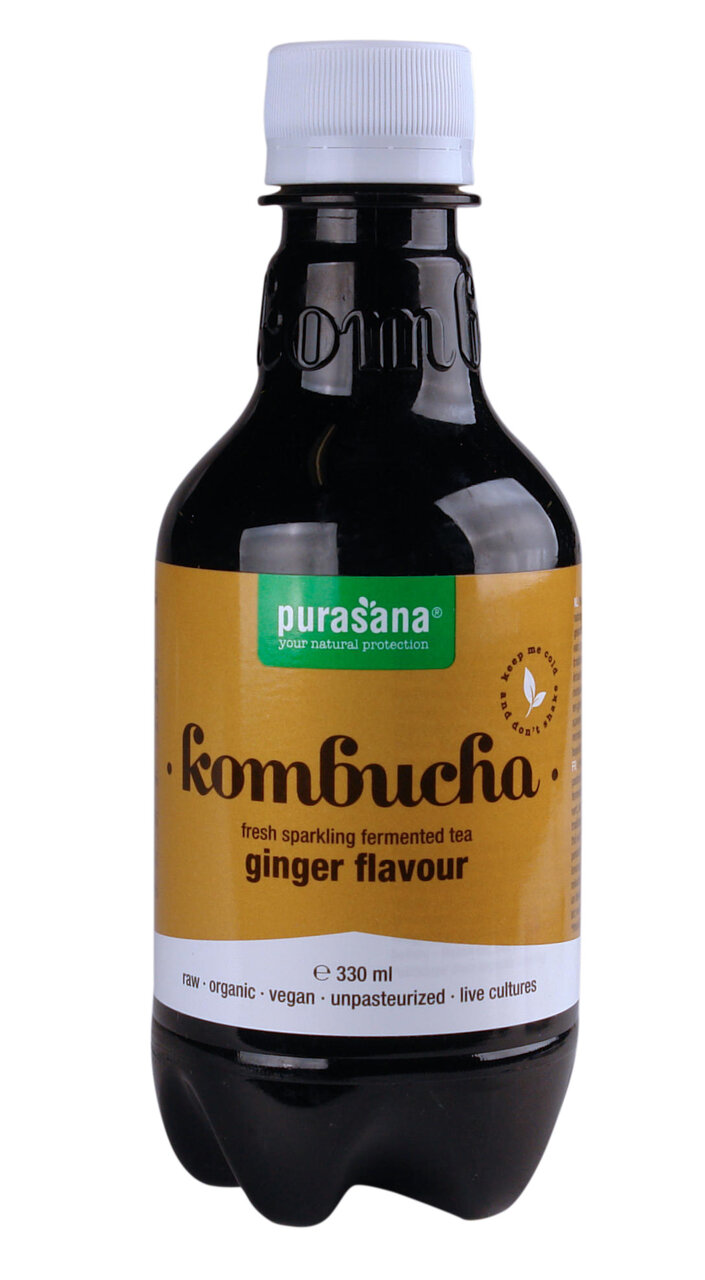 Kombucha Fresh Ginger - 330ml - Purasana