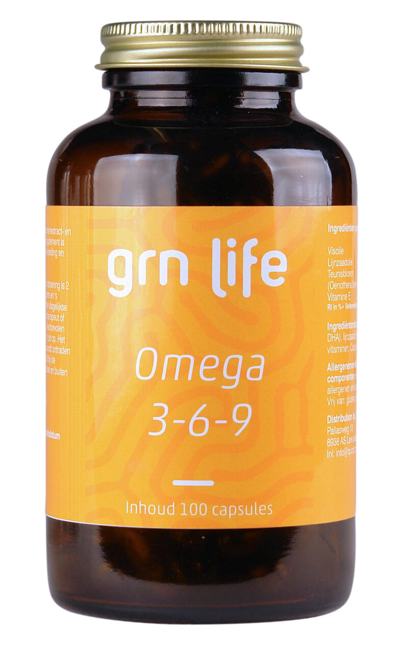 GRN LIFE Omega 3-6-9 - 1000mg - 100 caps