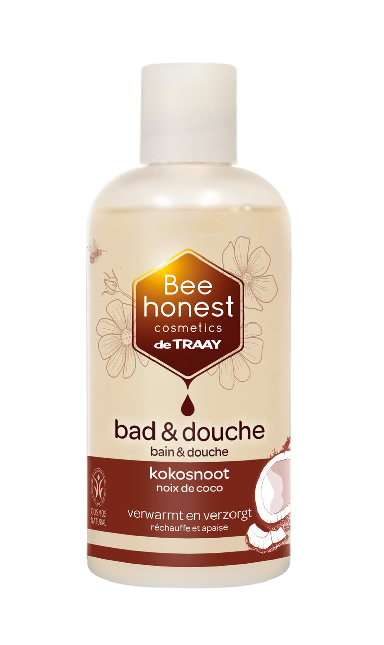 Bain &amp; douche Kokosnoot 250ml - Bee Honest