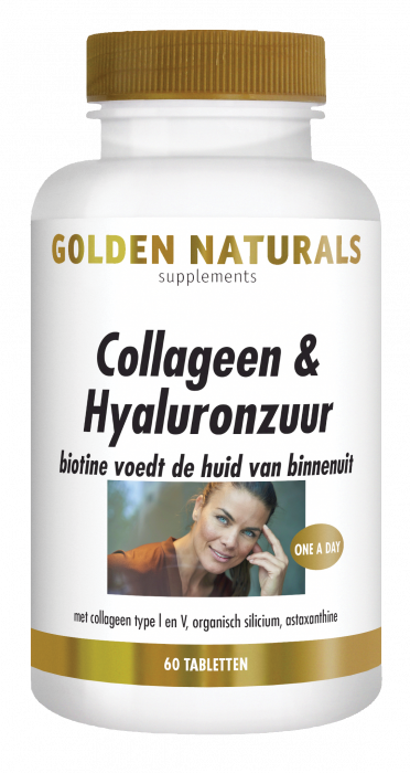 Golden Naturals Collageen &amp; Hyaluronzuur