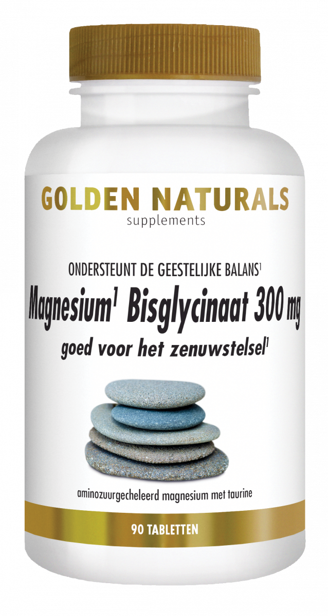 Golden Naturals Magnesium Bisglycinaat 90tbl