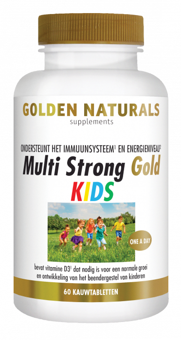 Golden Naturals Multi Strong Gold Kids 60 Tabletten