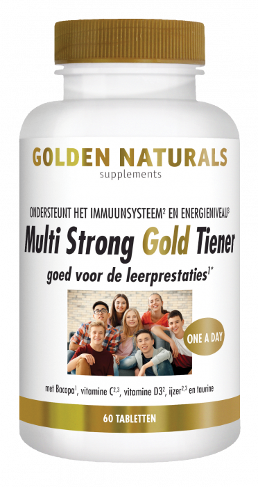 Golden Naturals Multi Strong Tiener 60 Tabletten