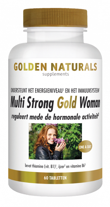 Golden Naturals Multi Strong Gold Woman 60 tabletten