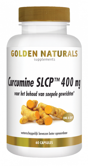 Golden Naturals Curcumine SLCP 400mg 60 Capsules