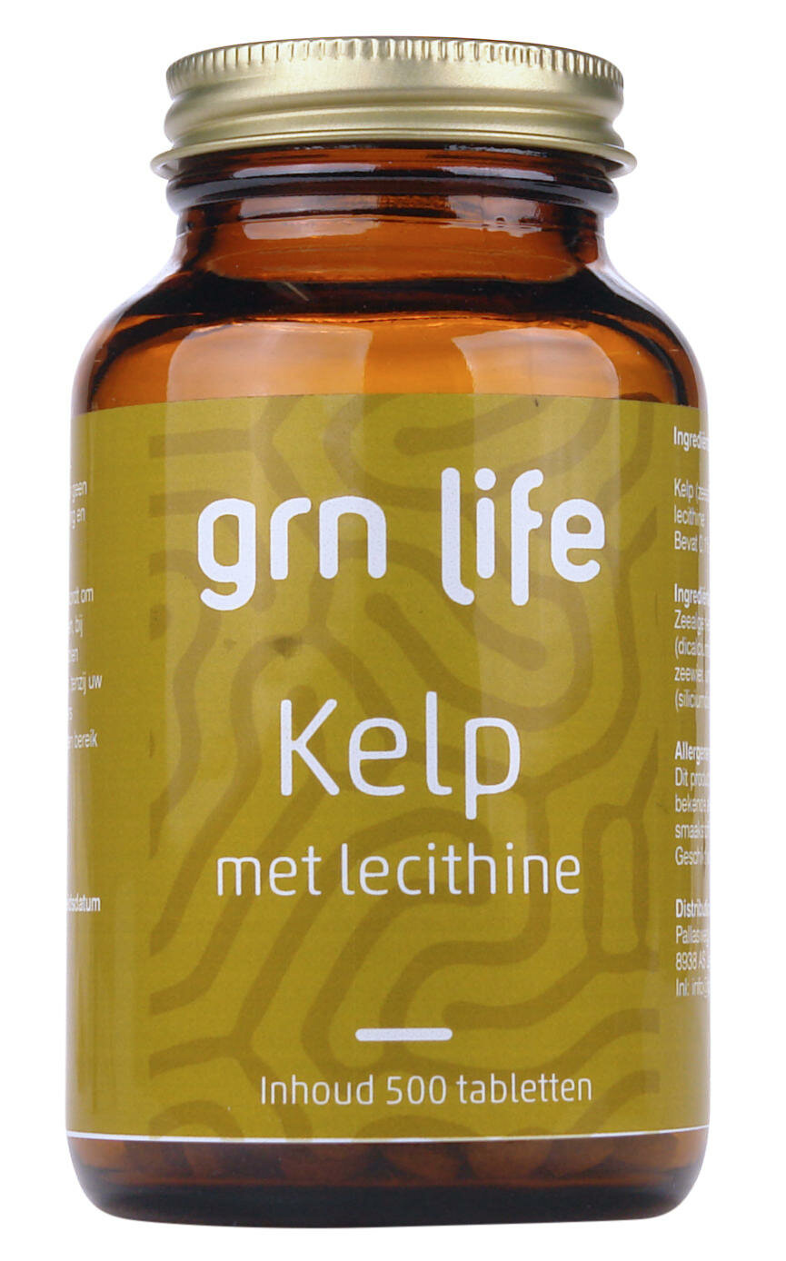 GRN LIFE BIO Kelp with Lecithin - 100mg - 500 Tabl