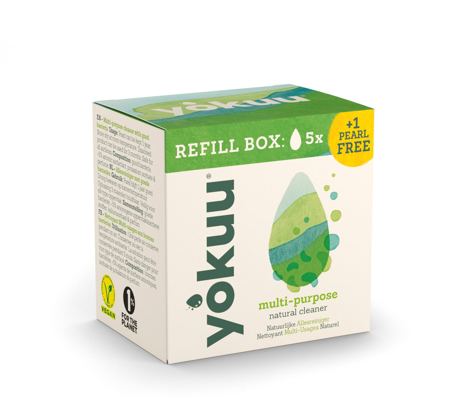 YOKUU - Allesreiniger Refill - 5 + 1 Gratis Parels