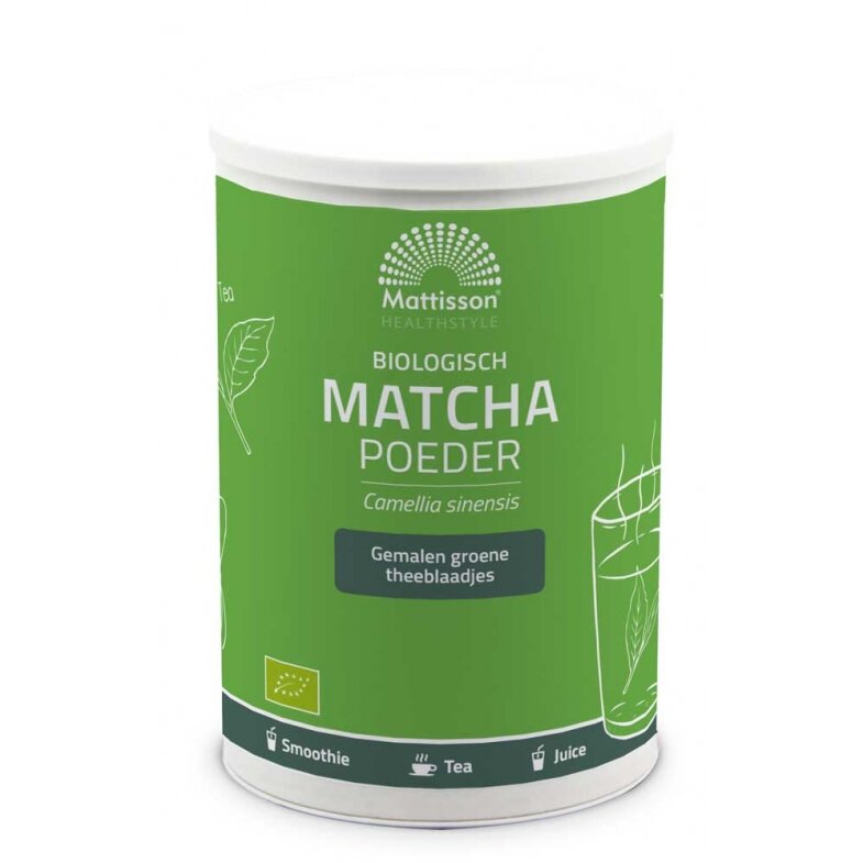 Biologische Matcha Poeder 125g - Mattisson