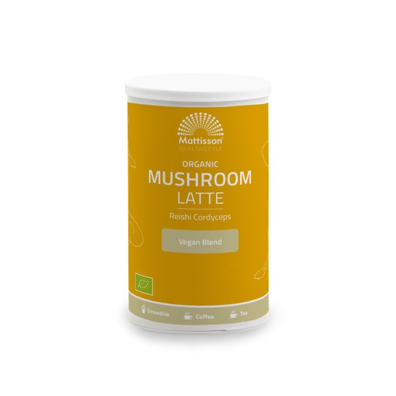 Mushroom Latte Reishi &ndash; Cordyceps BIO Mattisson