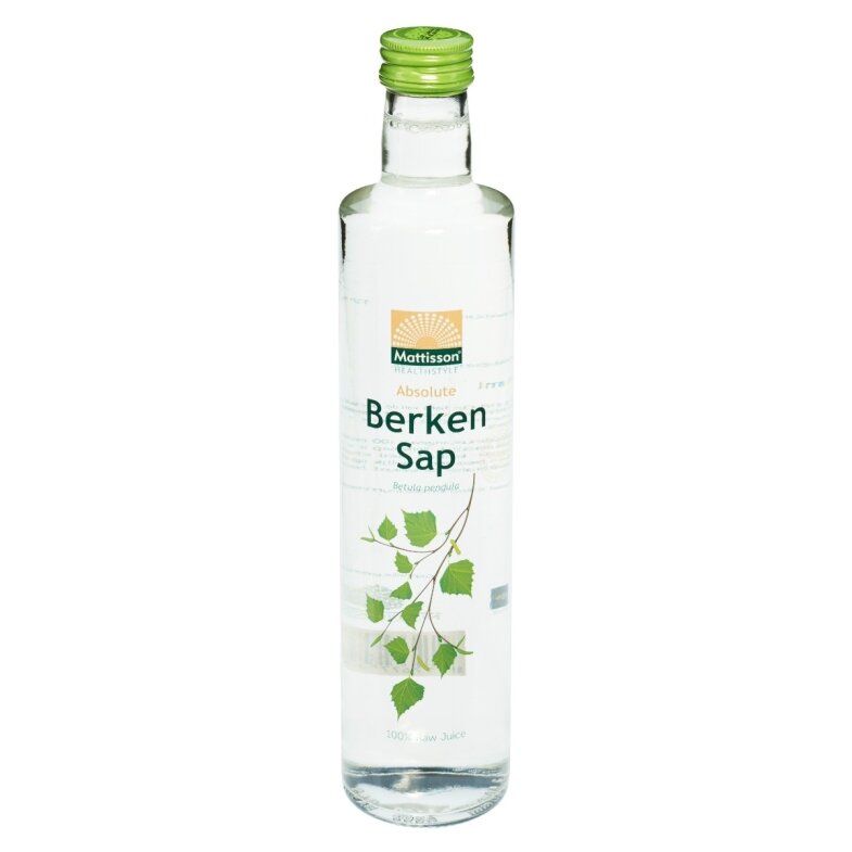 Biologische Berkensap - 100% puur - 500 ml - Mattisson