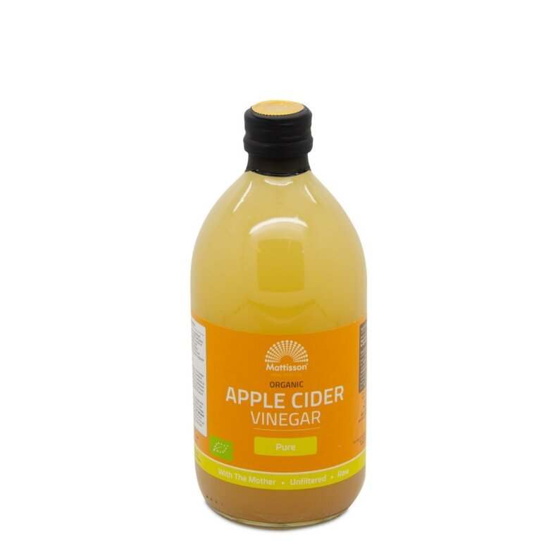 Biologische Apple Cider Vinegar (appelazijn) - Puur - 500 ml - Mattisson